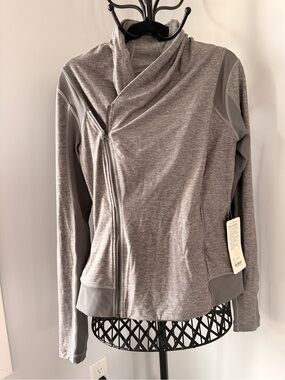 Lululemon Bhakti Yoga Jacket – Heathered Grey – Size 10